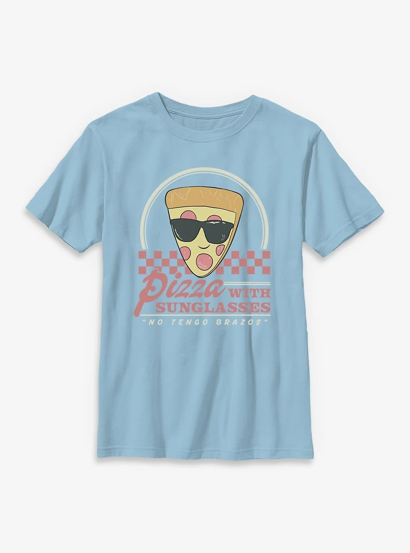 Disney Pixar Toy Story 5 Pizza With Sunglasses Youth T-Shirt