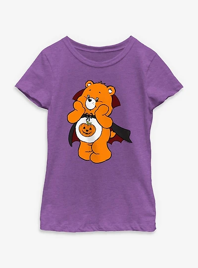 Care Bears Trick Or Sweet Bear Vampire Youth Girls T-Shirt