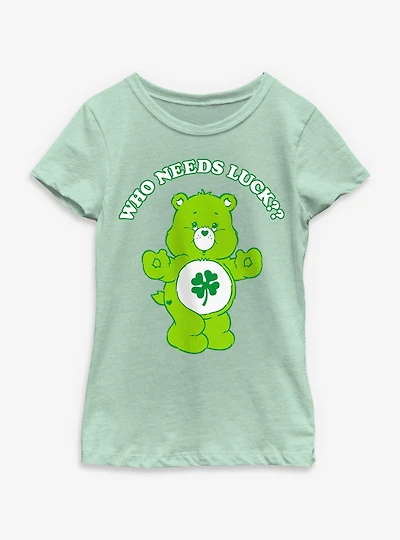 Care Bears Luck Bear Youth Girls T-Shirt