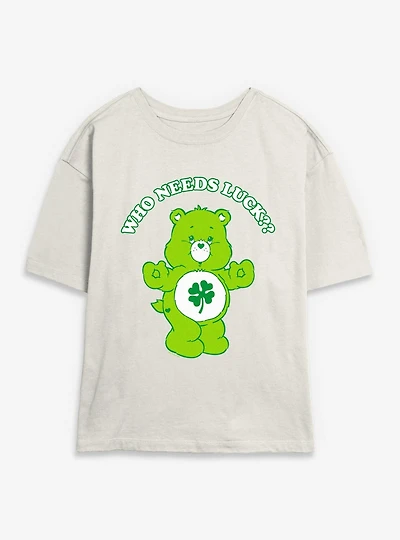 Care Bears Luck Bear Womens Skimmer Tee