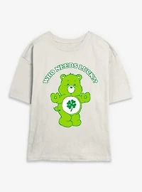 Care Bears Luck Bear Womens Skimmer Tee