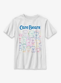 Care Bears Bear Outlines Youth T-Shirt