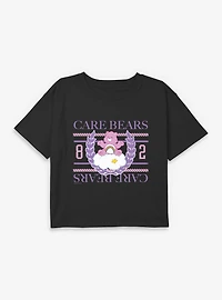 Care Bears Cloud 1982 Youth Girls Boxy Crop T-Shirt
