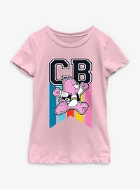 Care Bears CB Stripe Jump Youth Girls T-Shirt