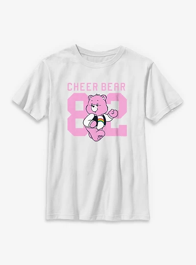 Care Bears Cheer Bear 82 Varsity Youth T-Shirt