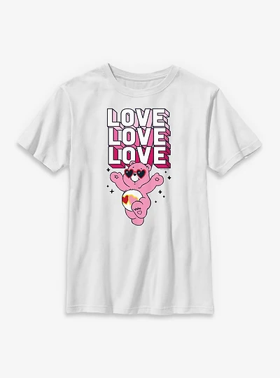 Care Bears Love Stack Youth T-Shirt