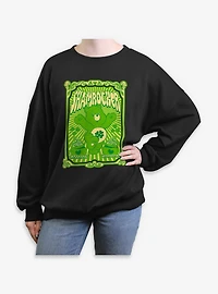 Care Bears ShamRocker Womens Oversized Sweatshirt