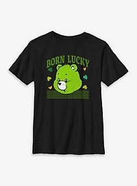 Care Bears Lucky Bear Head Youth T-Shirt
