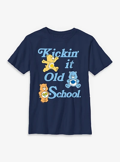 Care Bears Kickin It Old School Youth T-Shirt