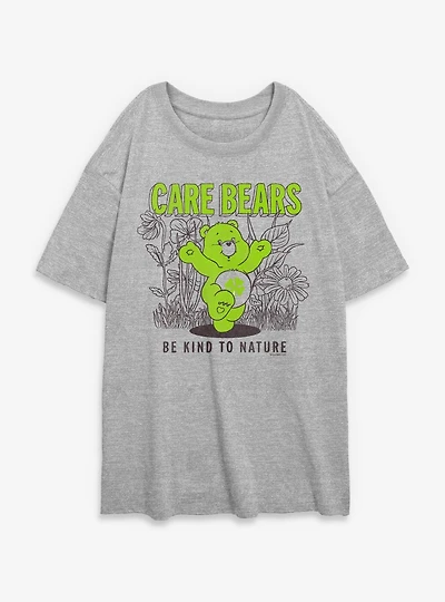 Care Bears Kind To Nature  Womens Oversized T-Shirt