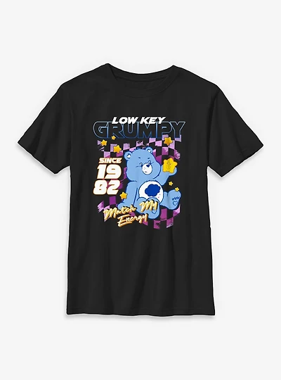 Care Bears Low Key Grumpy Youth T-Shirt