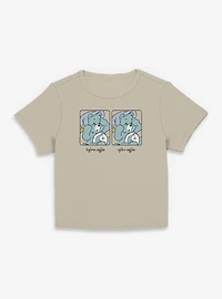 Care Bears Before After Coffee Womens Baby Tee
