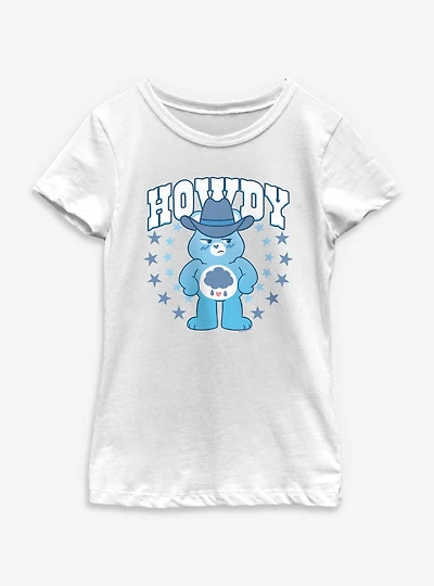 Care Bears Grumpy Howdy Youth Girls T-Shirt