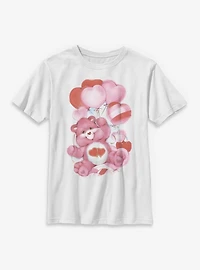 Care Bears Heart Balloons Youth T-Shirt