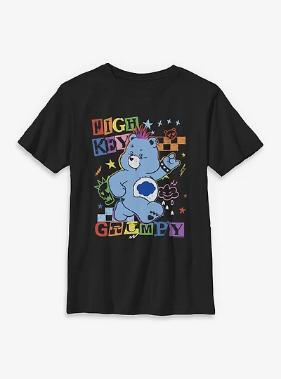 Care Bears High Key Grumpy Youth T-Shirt