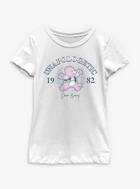 Care Bears Unapologetic 82 Youth Girls T-Shirt