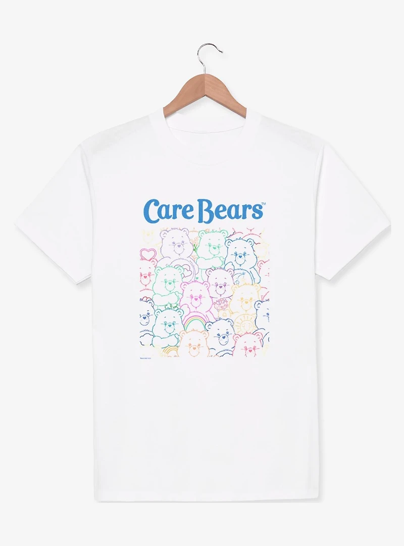Care Bears Bear Outlines T-Shirt