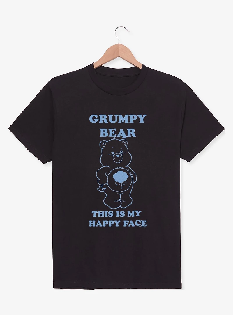 Care Bears Grumpy Bear Happy Face T-Shirt