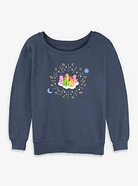 Care Bears Horoscopes Womens Slouchy Sweatshirt