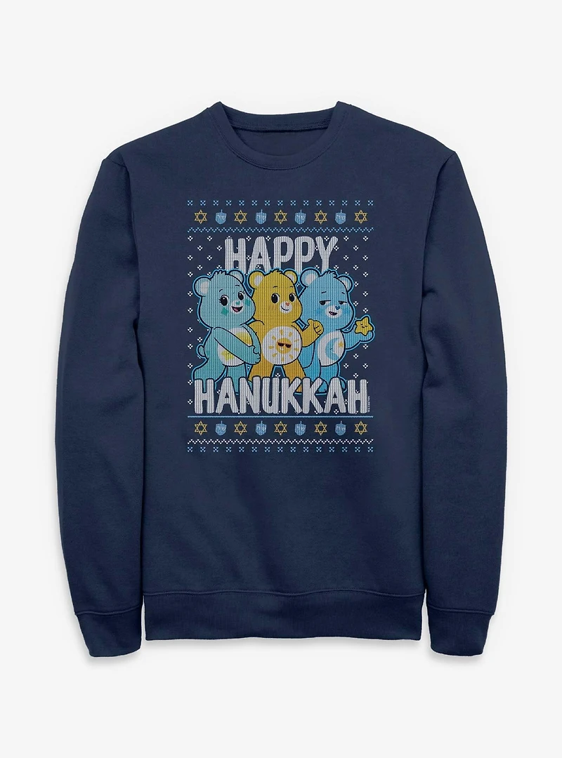 Care Bears Ugly Hanukkah Sweater Sweatshirt