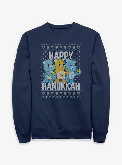 Care Bears Ugly Hanukkah Sweater Sweatshirt