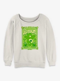 Care Bears ShamRocker Womens Slouchy Sweatshirt