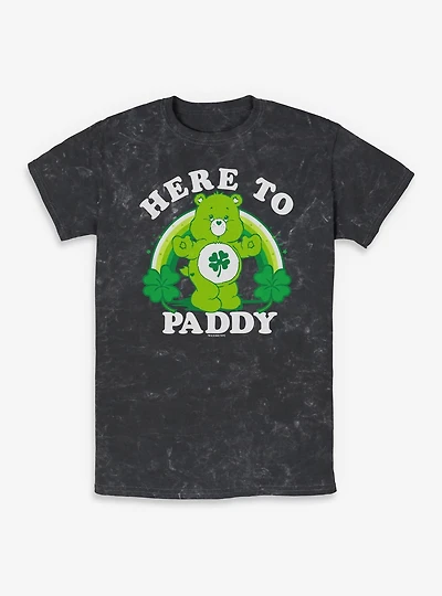 Care Bears Here To Paddy Mineral Wash T-Shirt
