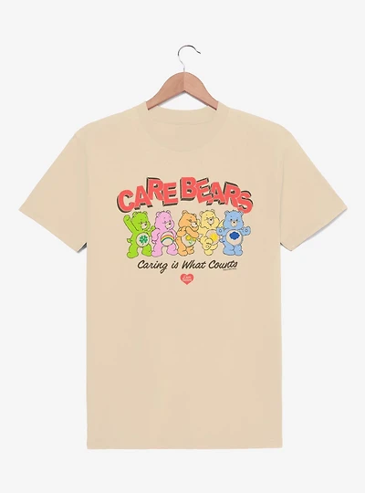 Care Bears Caring What CountsGarment Dye T-Shirt