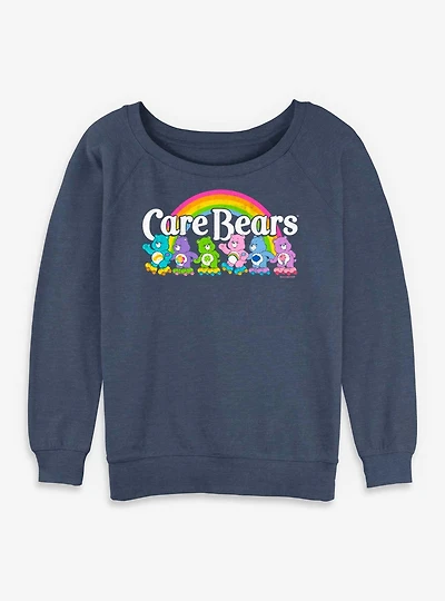 Care Bears Logo Skate Womens Slouchy Sweatshirt