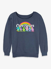 Care Bears Logo Skate Womens Slouchy Sweatshirt