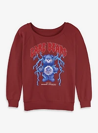 Care Bears Doom And Gloom Womens Slouchy Sweatshirt