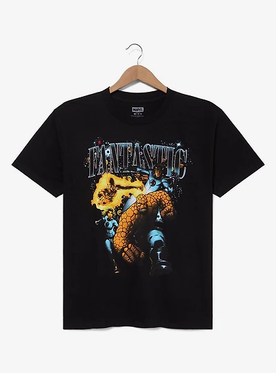 Marvel The Fantastic Four Comic Group Portrait T-Shirt - BoxLunch Exclusive