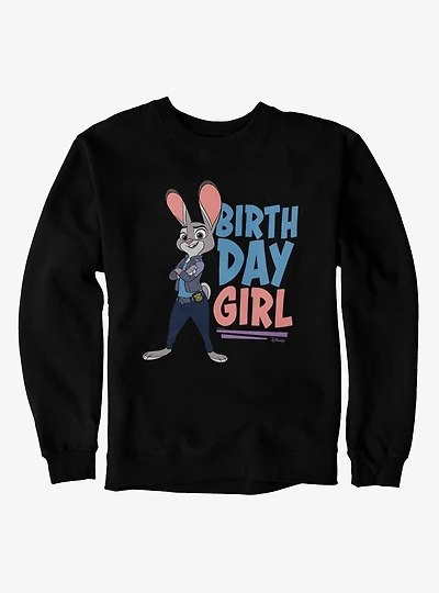 Disney Pixar Zootopia Birthday Officer Hopps Sweatshirt