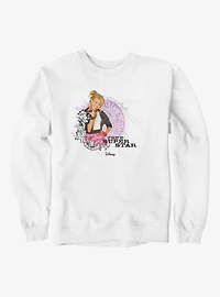 Disney Hannah Montana True Super Star Flower Swirls Sweatshirt