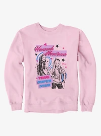 Disney Hannah Montana True Super Star Outlined With Swirls Sweatshirt