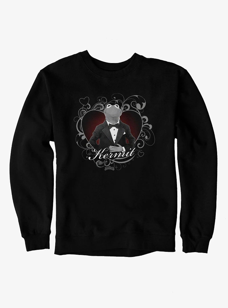 Disney The Muppets Heart Kermit A Suit Sweatshirt