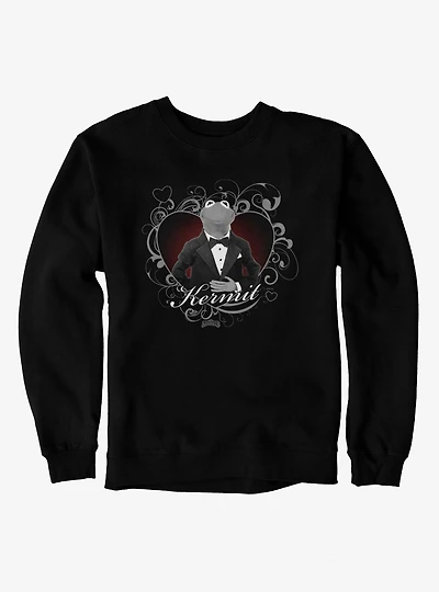 Disney The Muppets Heart Kermit A Suit Sweatshirt