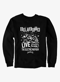 Disney The Muppets Dr Teeth Live 1976 Electric Mayhem Sweatshirt