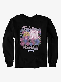 Disney The Muppets Fabulous Miss Piggy Flower Bouquet Sweatshirt