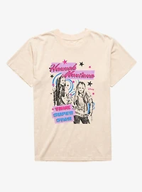 Disney Hannah Montana True Super Star Outlined With Swirls Mineral Wash T-Shirt