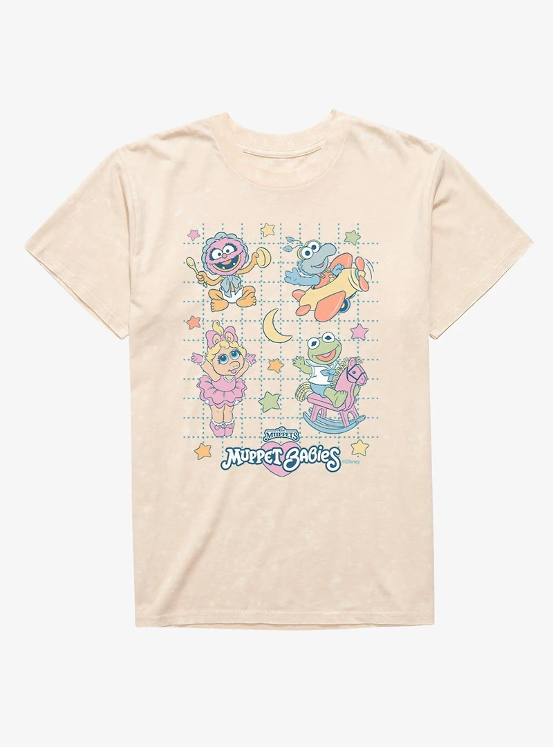 Disney The Muppets Muppet Babies Like Stars Mineral Wash T-Shirt