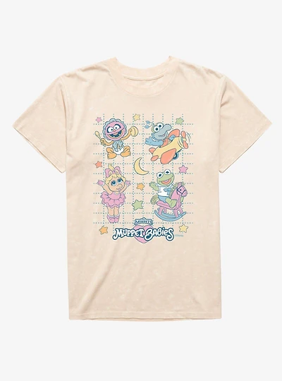 Disney The Muppets Muppet Babies Like Stars Mineral Wash T-Shirt