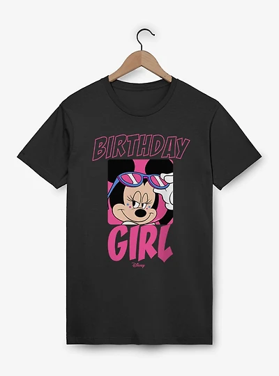 Disney Minnie Mouse Birthday Sunglasses Girl T-Shirt