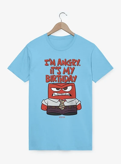 Disney Pixar Inside Out I'm Angry It's My Birthday T-Shirt