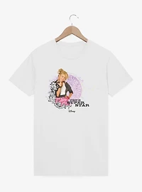 Disney Hannah Montana True Super Star Flower Swirls T-Shirt