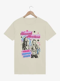 Disney Hannah Montana True Super Star Outlined With Swirls T-Shirt