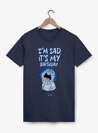 Disney Pixar Inside Out I'm Sad It?s My Birthday T-Shirt