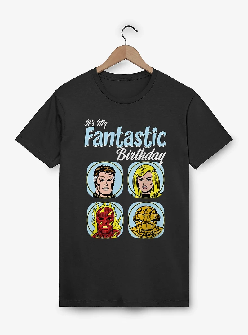 Marvel Comics Retro Fantastic Four It's My Birthday T-Shirt