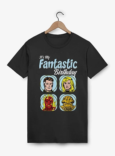Marvel Comics Retro Fantastic Four It's My Birthday T-Shirt