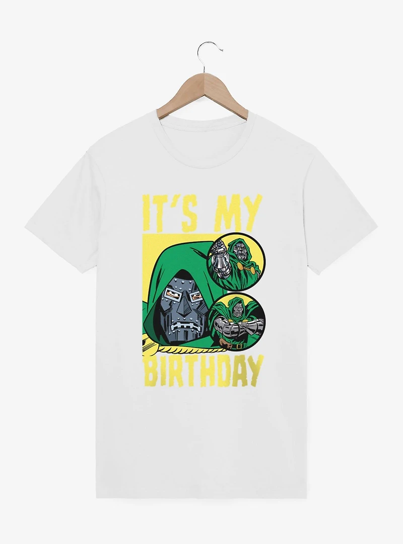 Marvel Comics Retro My Birthday No Smiles Doom T-Shirt